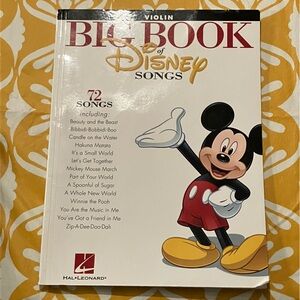 Hal Leonard Big Book of Disney Songs for Violin